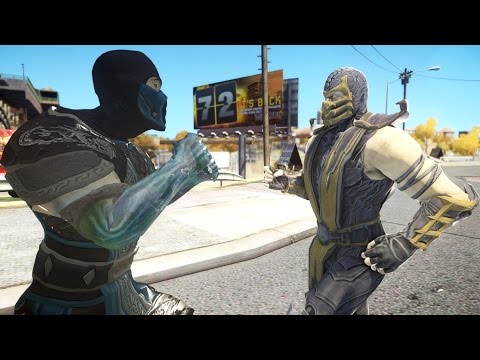 Scorpion VS Sub-Zero - Epic Mortal Kombat