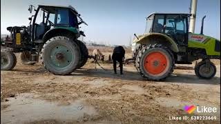 TTZ-LS 100 HC VS CLAAS AXOS 340 HC | Battle of the Tractors тракторный бой | Traktorlar 🇺🇿