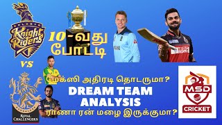 RCB vs KKR Dream11 Prediction in Tamil |Bangalore vs Kolkata Fantasy Preview |BLR vs KKR |18/04/2021