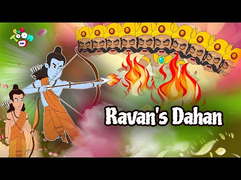 Ravan's Dahan Video Lecture | Study Fun Stories and Rhymes - Class 1 | Best  Video for Class 1