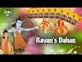 Ravan's Dahan | Dussehra Story | Moral Stories | English Cartoon | Animated Bedtime Stories