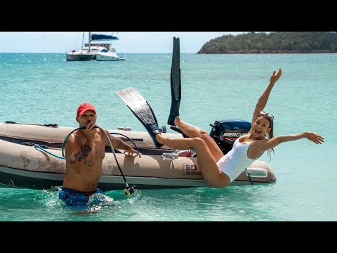 FIRST UNDERWATER DATE ! Exploring The Cousteau Marine Reserve.