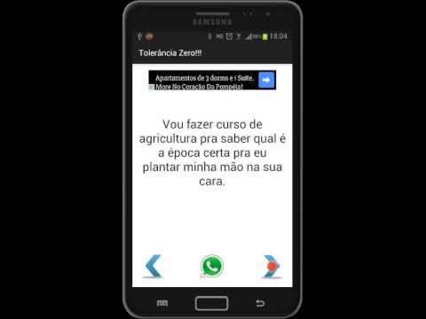 Piadas Tolerância Zero Video