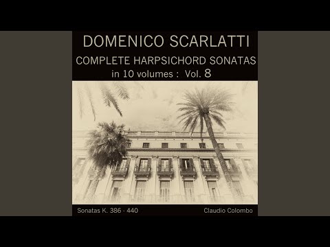 Harpsichord Sonata K. 428 in A Major, Allegro