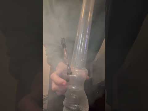 Dynavap stupidly milky hit through big bong
