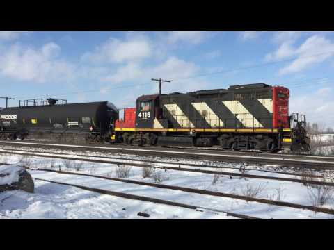 L580 heads back to Brantford Yard from Paris Junction