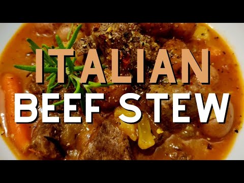 Italian Beef Stew AKA Spezzatino di Manzo