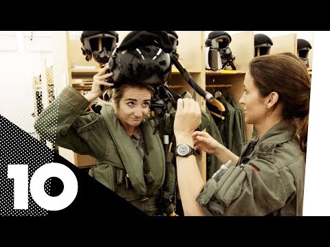 Jodie trifft EUROFIGHTER-PILOTIN Nicola Baumann - Traumberuf Militärpilotin