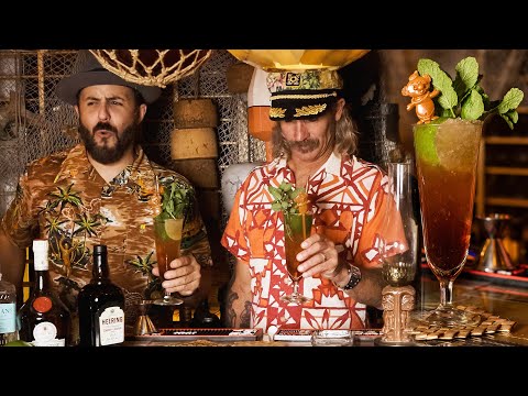 Home Tiki Bar Tour [The Raffle's Gin Sling]