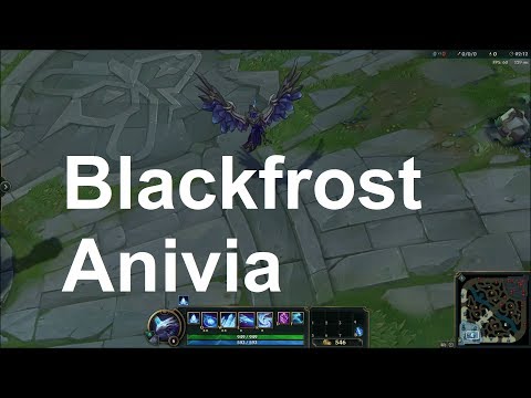 Blackfrost Anivia Skin Spotlight - League of Legends