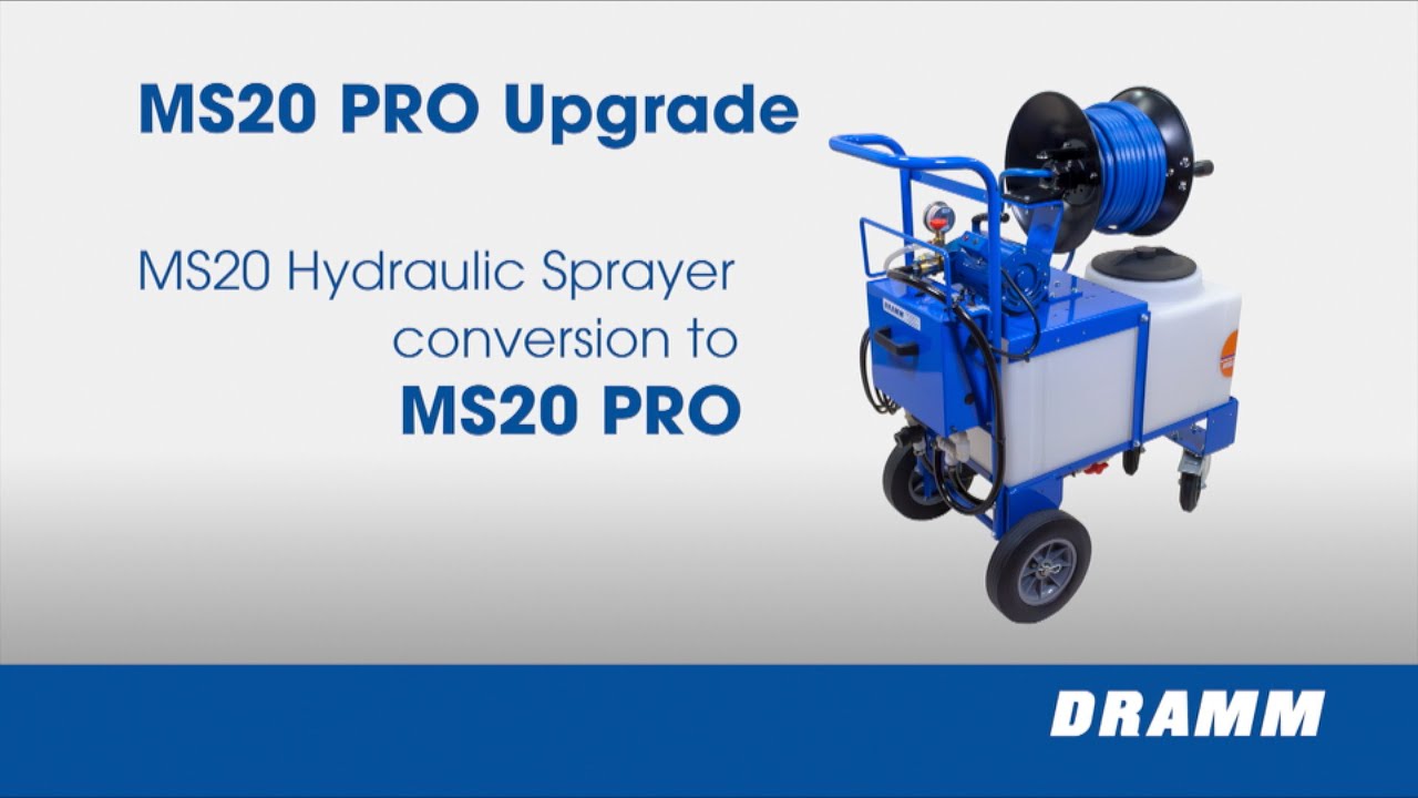Dramm MS20 PRO Hydraulic Sprayer Upgrade
