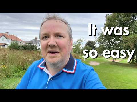 What did I score at the EASIEST COURSE? [North Wales Golf Centre & St Melyd GC]