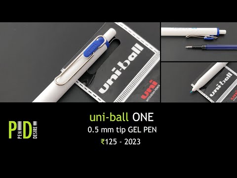uni-ball ONE 0.5 Gel Pen an INR 125 Pen - 613