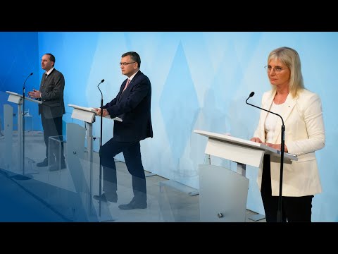 Pressekonferenz nach der Kabinettssitzung (15.11.2022) - Bayern