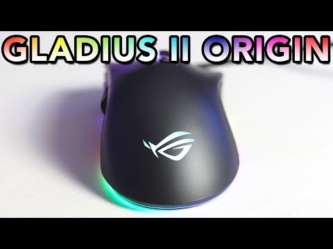 ASUS ROG Gladius II Origin Mouse Review - Andy's Impressed!