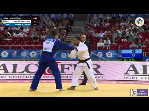 Judo 2014 Grand Prix Budapest: Shikhalizada (AZE) - Gomboc (SLO) [-66kg]