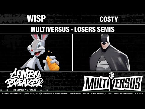 COMBO BREAKER 2023 LOSERS SEMIS - Wisp (Bugs Bunny) vs Costy (Batman) - MultiVersus