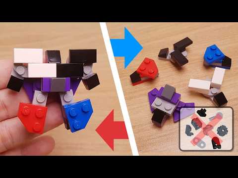 A Monster 5 fighter jets transforming robot! - Doomwing Mini!