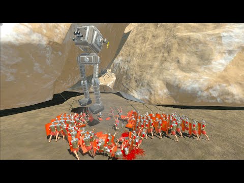 STAR WARS AT-ST vs UNITS