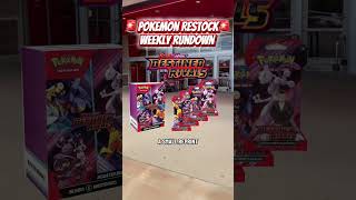 Pokemon Restock Weekly Drop Rundown!! 12/8 - 12/13 #pokemoncards #tradingcards #nintendo  #pokemon