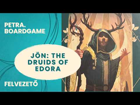 Jön a Druids of Edora szabálya - Petra.Boardgame - Játékszabály videók