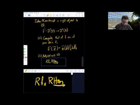 Étale cohomology - 11/10/2020