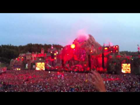 Tomorrowland 2013 Mainstage Sunday David Guetta vs Nicky Romero vs Afrojack