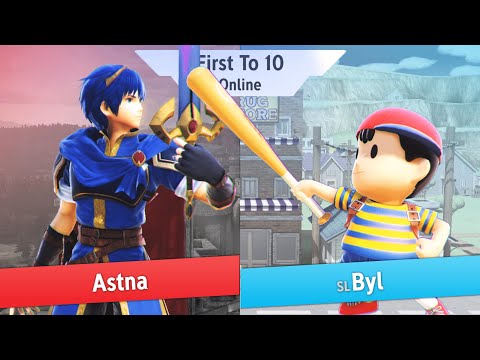 SSBU FT10 - Astna [Marth] Vs. Byl [Ness]