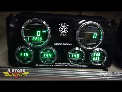 4 Parts In 4 Minutes - Air Cleaner Panels, Green Digital Gauges, Cab Rack, Mud Flap Weight