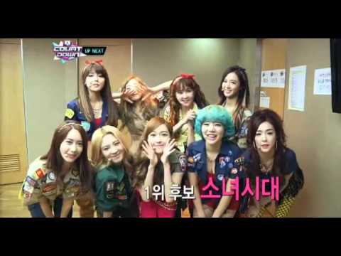 130117 Backstage with SNSD & Baek Ji Young