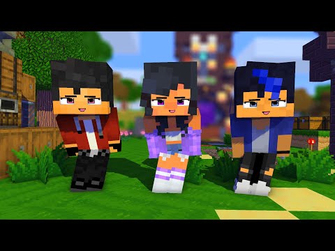 POI POI SUPER IDOL FIRST MEET CUTE LITTLE APHMAU, AARON & EIN - MINECRAFT ANIMATION #shorts