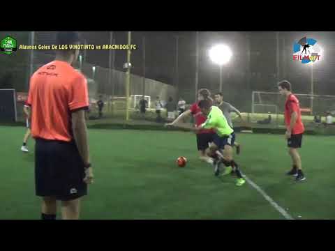 12 LOS VINOTINTO vs ARACNIDOS FC 2 -  F5 "A" Jueves - 14/03/2019