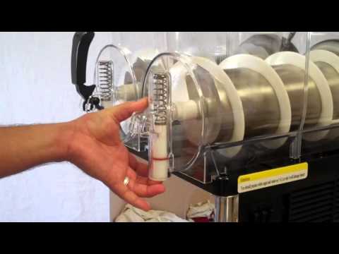 Donper USA XC224 Bowl Type High Volume Frozen Beverage Machine w/3.2 gal - 720W/115V - Double 8 image