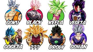 All 𝟒𝟒 𝐒𝐚𝐢𝐲𝐚𝐧𝐬 Ranked From Weakest to Strongest (𝐆𝐨𝐤𝐮 𝐢𝐬 𝐍𝐎𝐓 #𝟏)