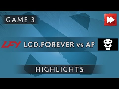 LGD.Forever Young vs Team AD FINEM [Game 3] The Boston Major 2016 - Dota Highlights