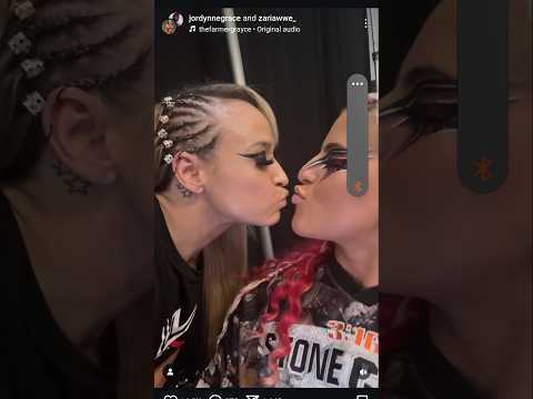 😭 Jordynne Grace Played the 🌈 Card on Zaria #Shorts #WWE #TNA #NXT