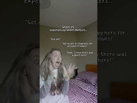 #pov Ghosts VS Inexperienced & Experienced Ghost Hunters…