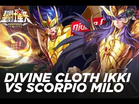 Divine Cloth Ikki VS Scorpio Milo