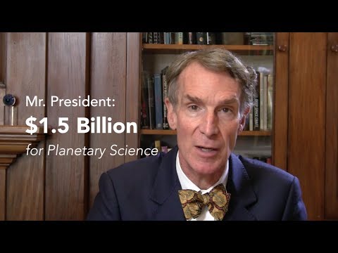 Bill Nye's Open Letter to President Barack Obama