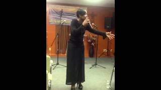 Prophetess Ingram Crusades presents Psalmist Alicia Mott