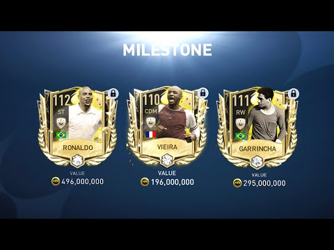 I Packed Prime Icon R9, Garrincha & Vieira! FIFA MOBILE TOTY Pack Opening
