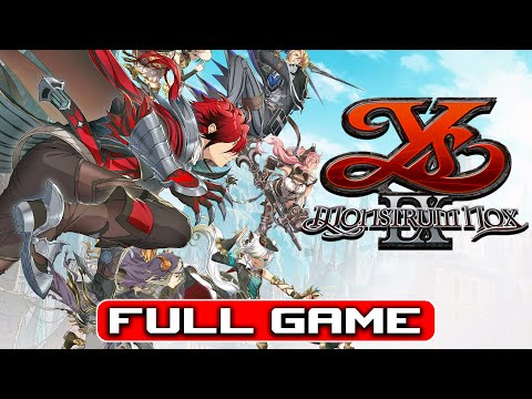 Ys IX: Monstrum Nox Full Game Walkthrough Gameplay & Ending Pc