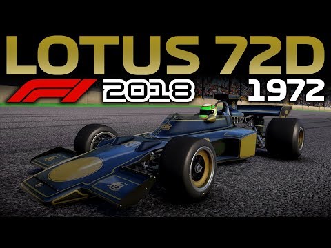 F1 2018 LOTUS 72D! (F1 2018 Classic Cars)