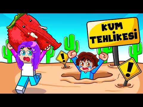 I rescued the Secret Brainrots by sinking into the sand!