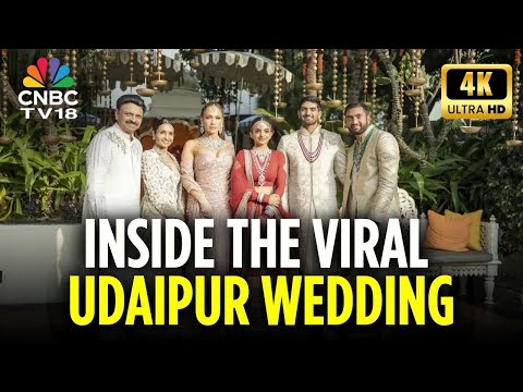 Inside The Ultra-Luxurious Udaipur Wedding Of Pharma-Entrepreneur Raju Mantena’s Daughter | 4K |N18V