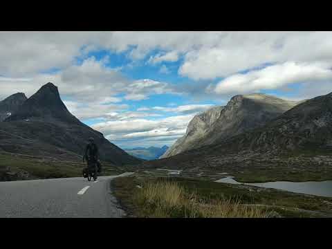 Bike touring in Norway