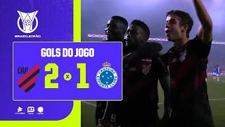 Athletico-PR 2 x 1 Cruzeiro: confira os gols do jogo na narração de Cleber Machado
