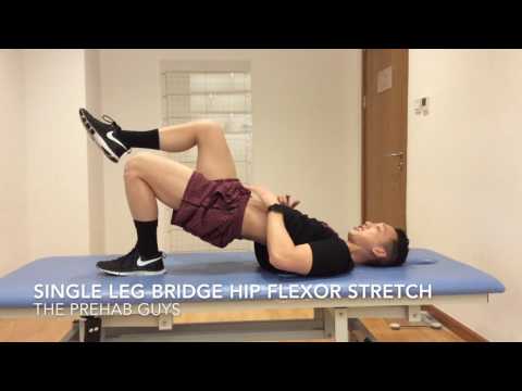 Single Leg Bridge For the Ultimate Hip Flexor Stretch