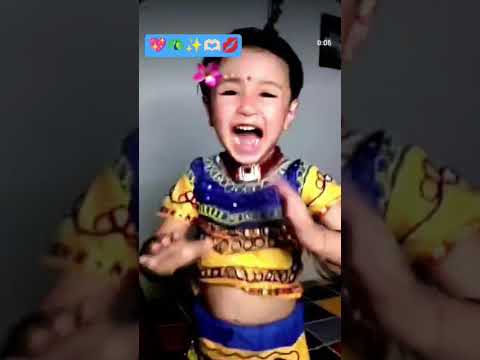 mine 🪬💖 cute Lil Radha rani 🦚✨.         radha gori Gori 🥹🫰🏻💗🦚.                          #viralshort