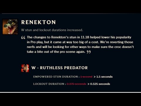 Tfw Renekton is viable again